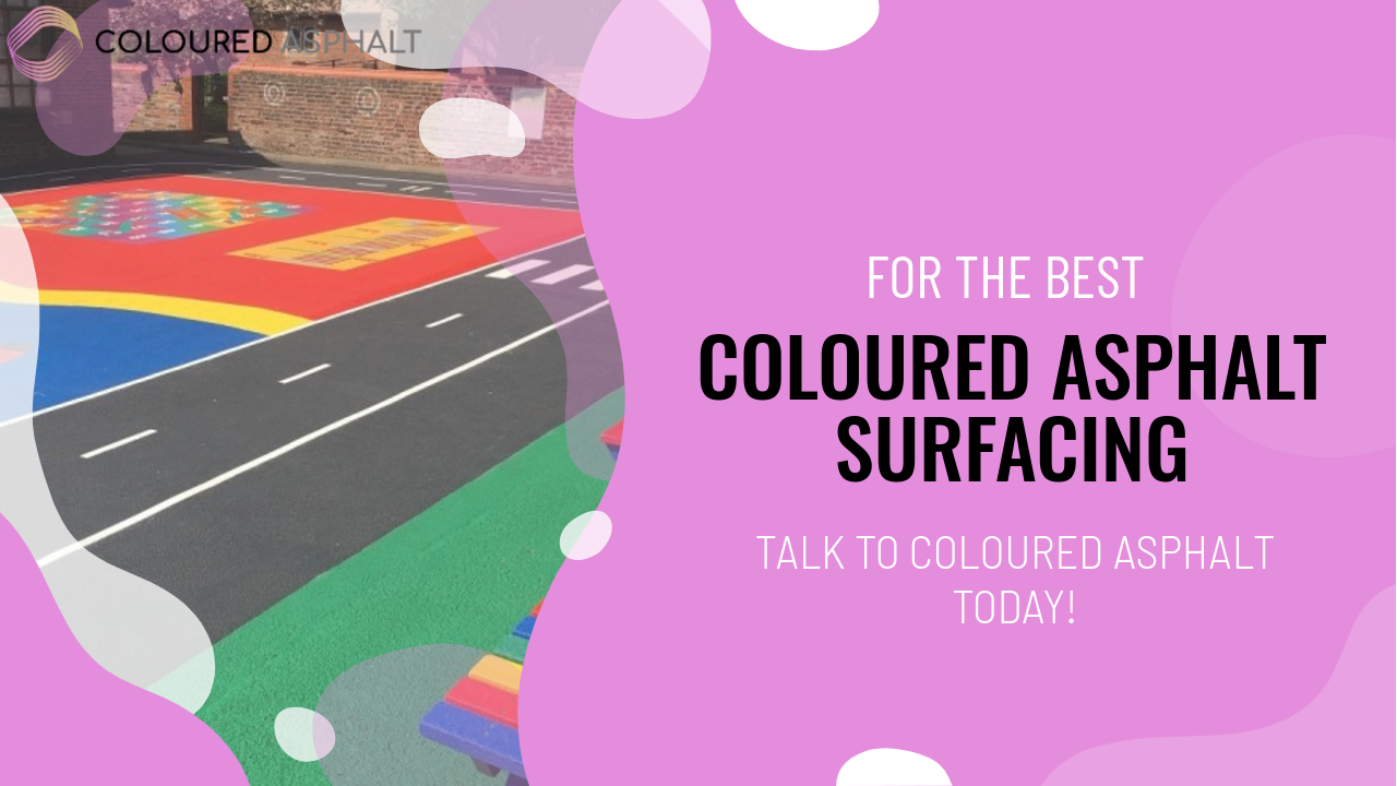 Coloured playground surfaces