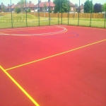 Coloured Tarmacadam in Acle 8