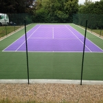 Coloured Tarmacadam in Green End 1