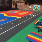 Coloured Mastertint Tarmacadam in West End 10